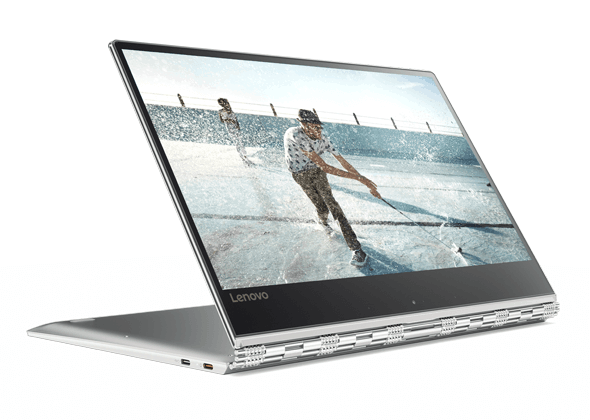 แล็ปท็อปแปลงสภาพ Yoga 920 ของ Lenovo ใช้กับ Surface ของ Microsoft
