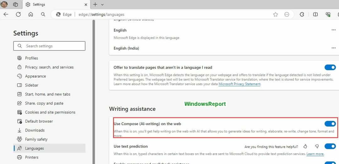 Edge's Inline Compose now umožňuje přepsat libovolný webový text