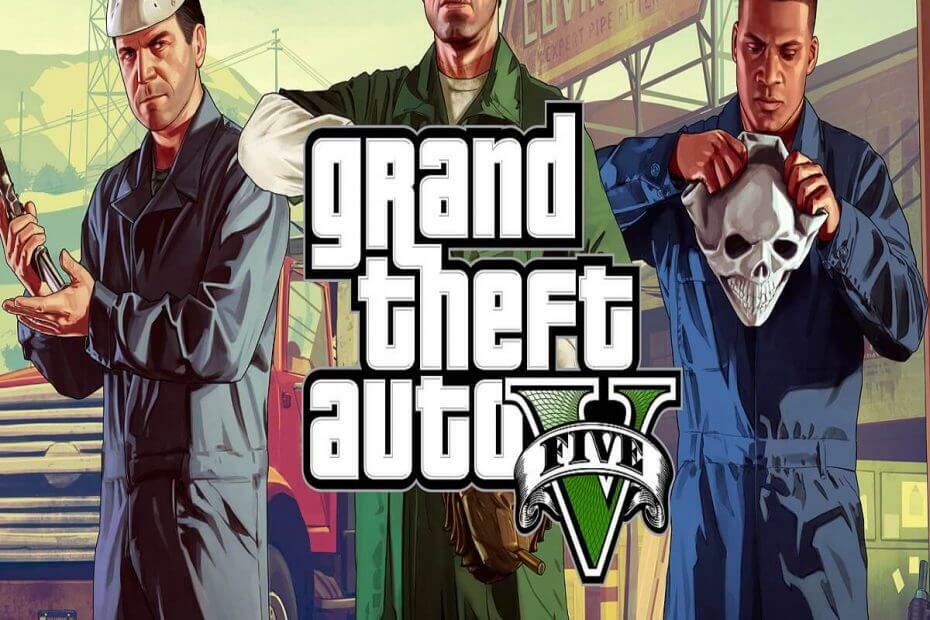FIX: Grand Theft Auto 5가 작동을 멈췄습니다.
