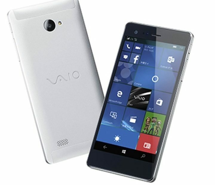 Смартфонът Vaio Phone Biz с Windows 10 вече се предлага в Япония, без потвърждение за САЩ