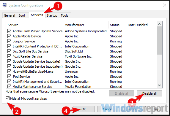Windows 10 netiek restartēts
