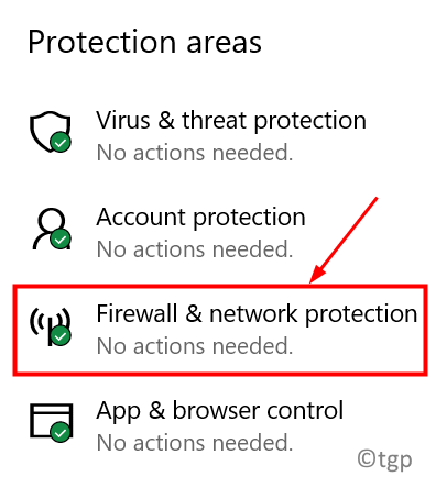 Protezione della rete firewall Min