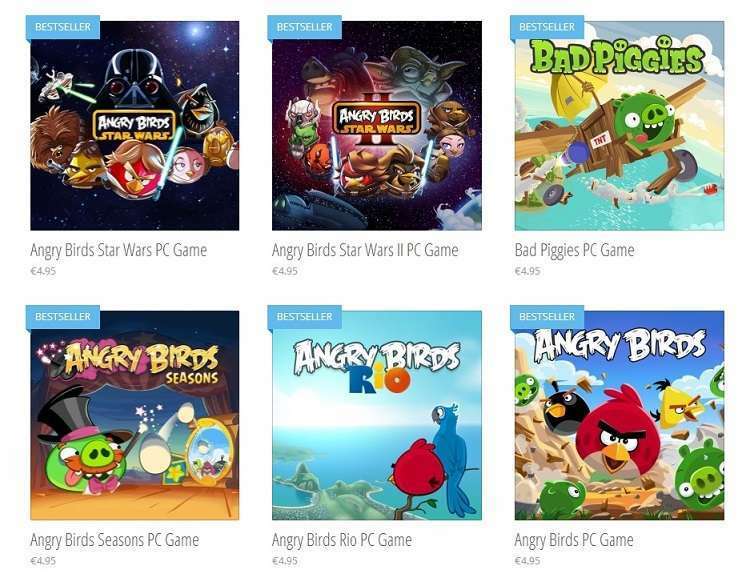 Download Angry Birds Spiele Windows 8
