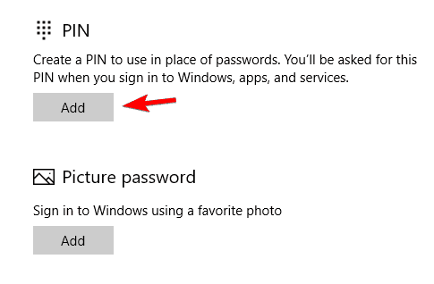 pridėti naują PIN kodą