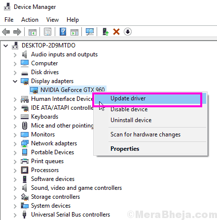 Atualização do Verificador de driver do driver Detectada violação do Windows 10