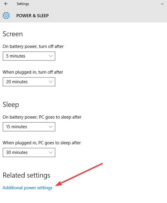 Windows 10 non mette il monitor in sospensione