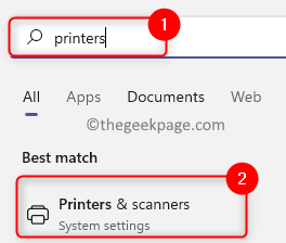 Windows Printere Scannere Min