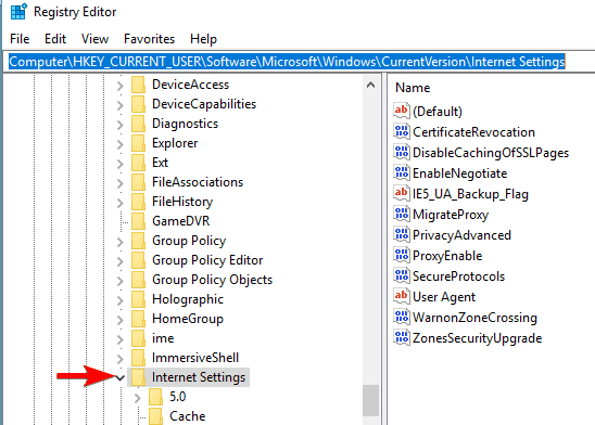Kann keine Verbindung zum Proxyserver Microsoft Edge herstellen