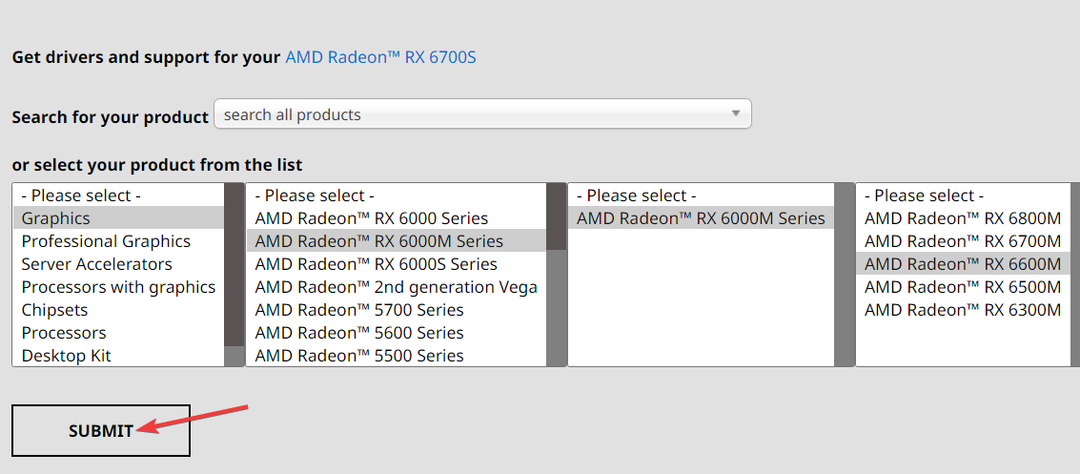 Кнопка «Отправить» в Windows 11 не установлен графический драйвер AMD