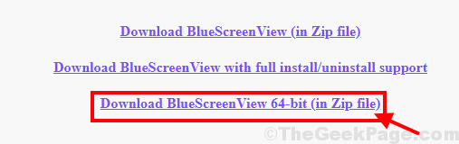 Descargar vista de pantalla azul