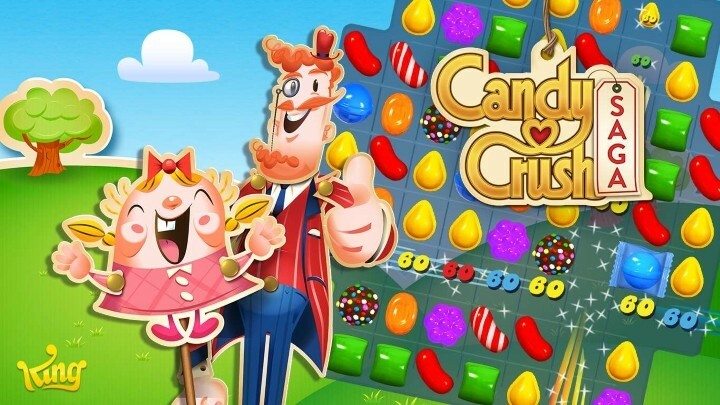 Candy Crush Sága Najlepšie Windows Store hry