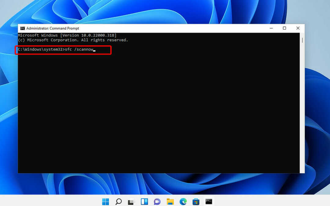 sfc skeniranje Windows 11 pogreška ažuriranja 0x80070422