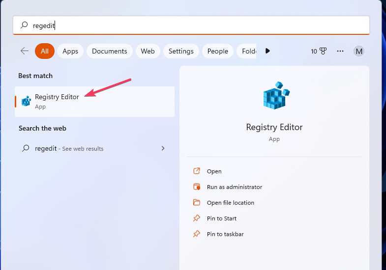 Editor databázy Registry zmeniť písmeno jednotky windows 11