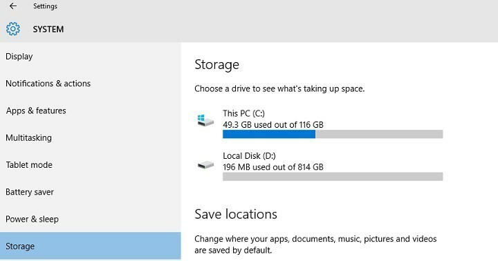 Gli utenti non possono utilizzare le schede SD per installare Anniversary Update su dispositivi con poca memoria