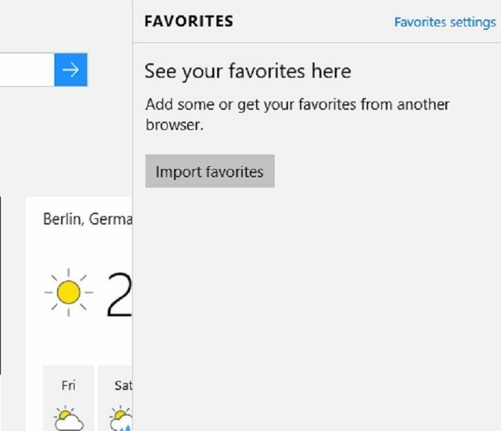 Windows 10 viser pop op-advarsel, når du åbner URL-filer fra Foretrukne