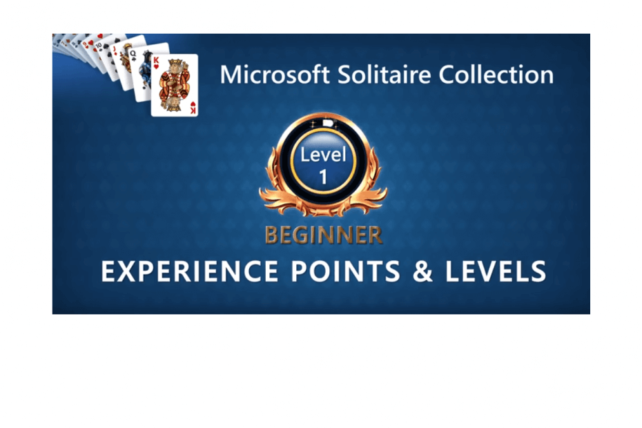 Microsoft Solitaire-Nivelliersystem