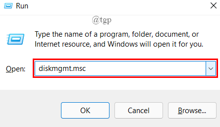 Windows Diskmgmt ausführen