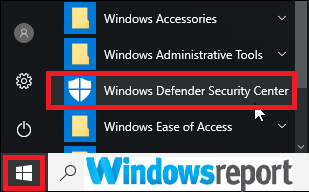 Varnostni center zagovornika sistema Windows ne more prenesti gonilnikov