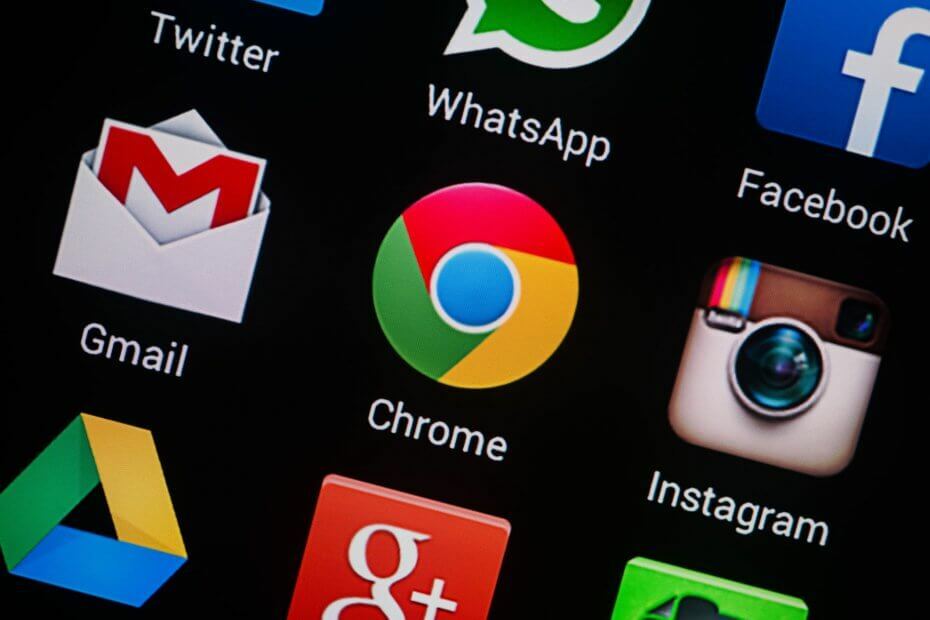 „Google Chrome“ naršyklės logotipas