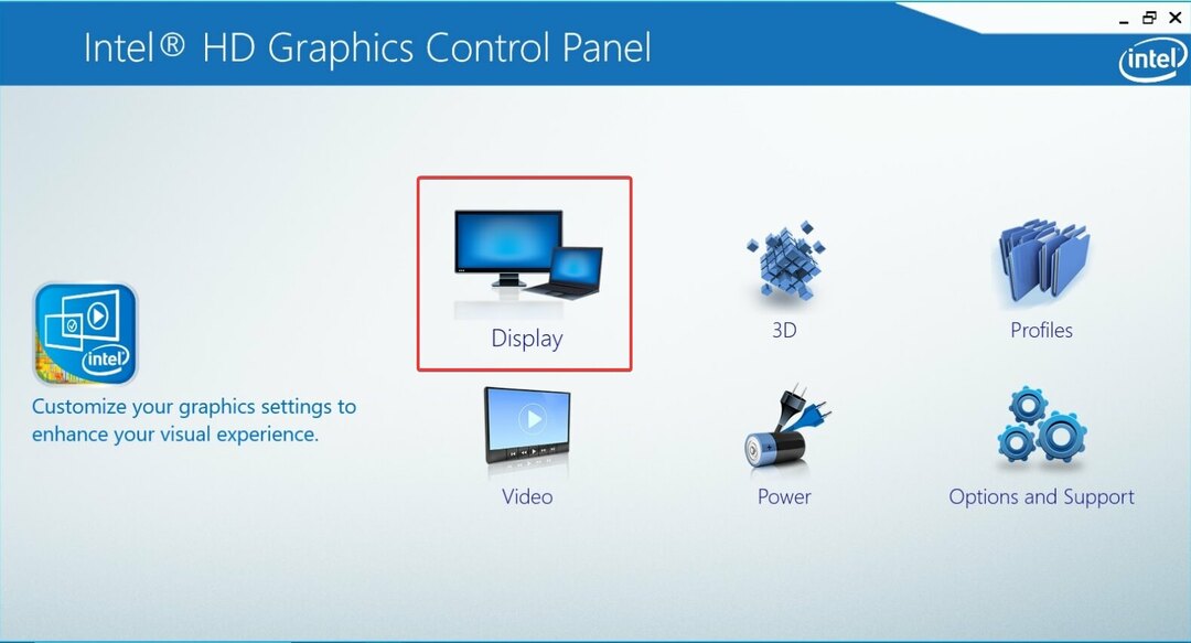 панель управления графикой Intel нестандартное разрешение Intel
