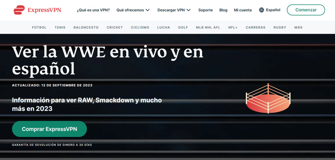 Guía Completa: Cómo Ver la WWE ja Latinoamérica una VPN