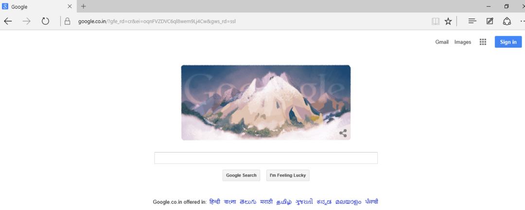Bagaimana mengubah mesin pencari default ke Google di Edge Browser