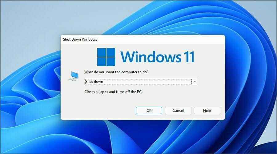 Cum să opriți Windows 11 cu o comandă rapidă de la tastatură