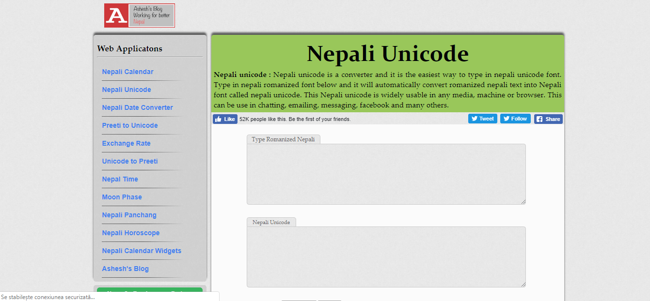 Nepali Unicode door Ashesh - Nepalees typesoftware