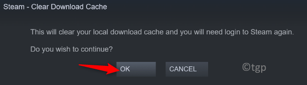 Bestätigen Download Cache löschen Min