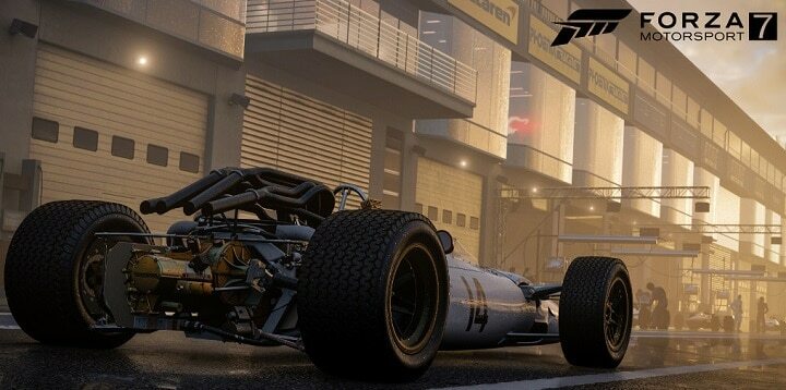 Forza Motorsport 7 ühilduvate rataste ja mängupultide loend