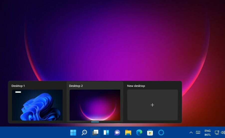 Verschiedene virtuelle Desktop-Hintergründe beste Windows 11 Tipps und Tricks