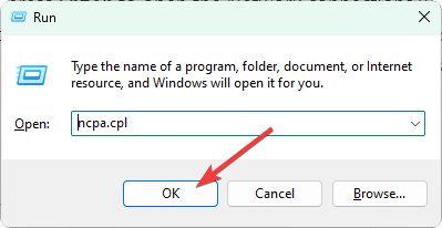 ncpa.cpl futtassa a Windows 11 parancsot