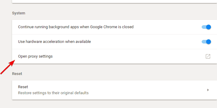 VPN funktioniert nicht mit Chrome
