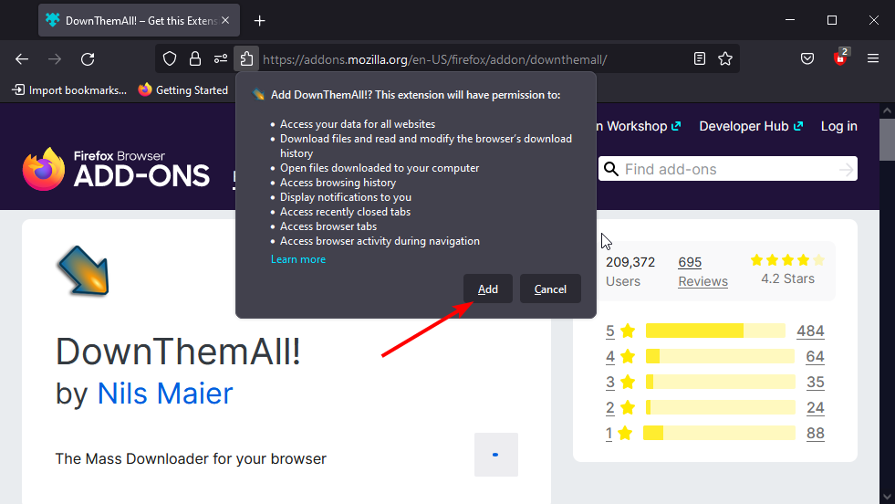 DownloadThemAll не працює у Firefox? 3 прості способи виправити це