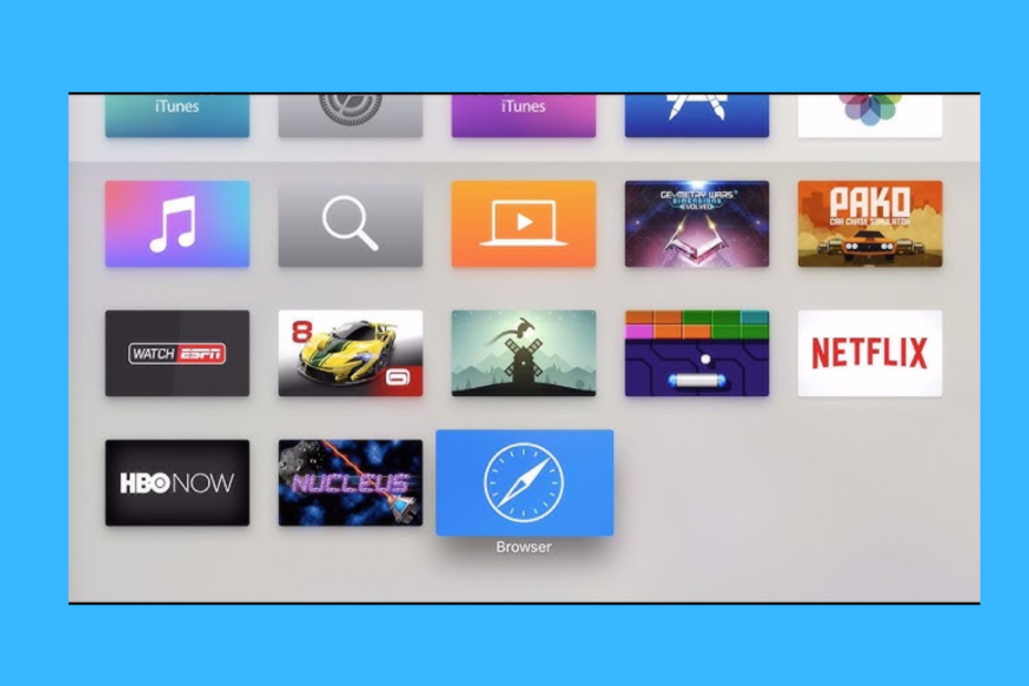 beste browser voor Apple TV