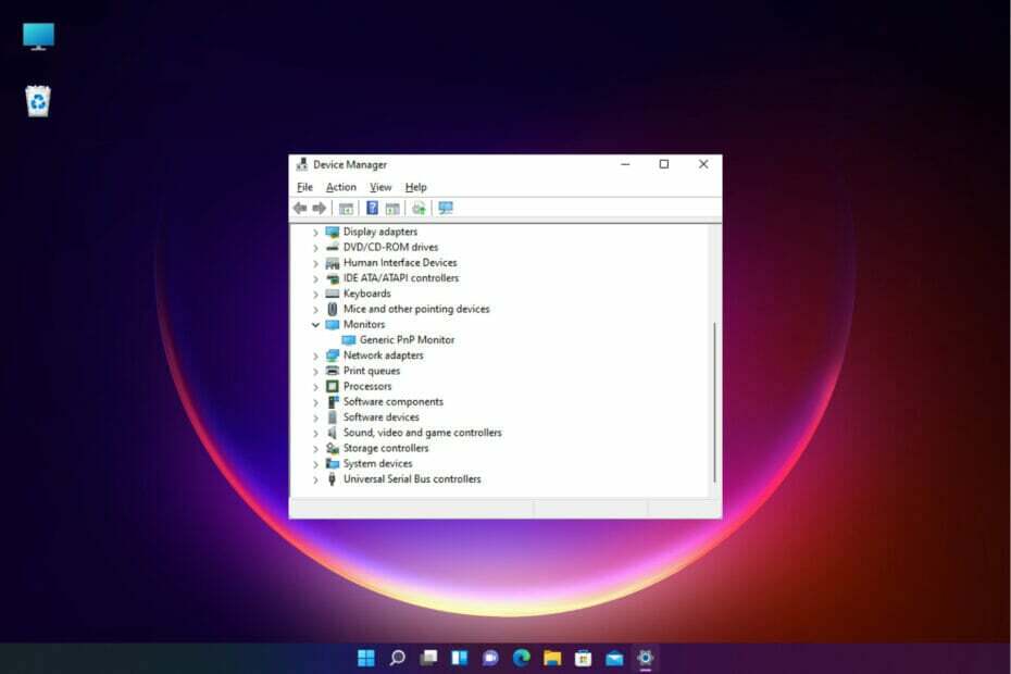 Generisk PnP-skjermnedlastingsproblem på Windows