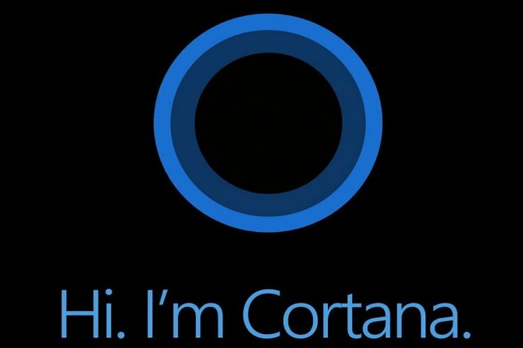uus rakendus Cortana