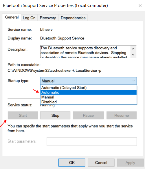 Bluetooth-Support-Service