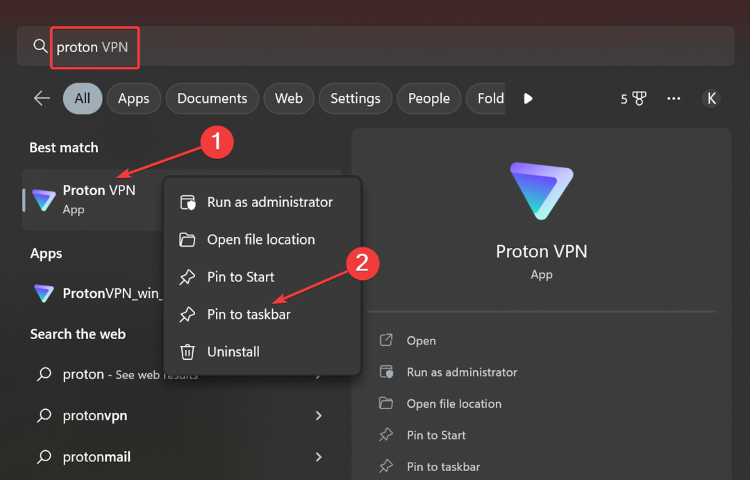 „Windows 11“ VPN spartusis klavišas: kaip sukurti ir pridėti prie užduočių juostos