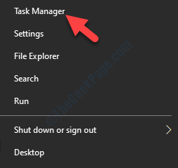 Porniți clic dreapta pe Task Manager