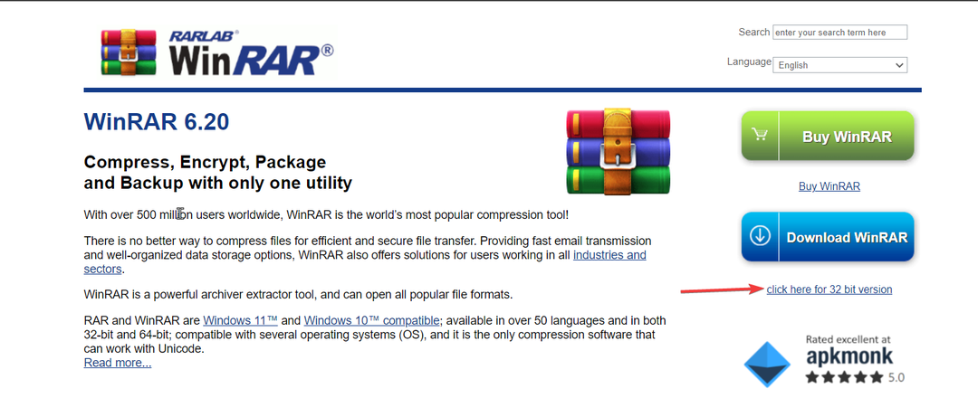 Télécharger Winrar - exécuter des programmes 32 bits sur Windows 11 64 bits