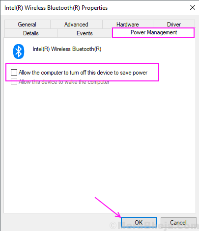 Strømstyring Bluetooth