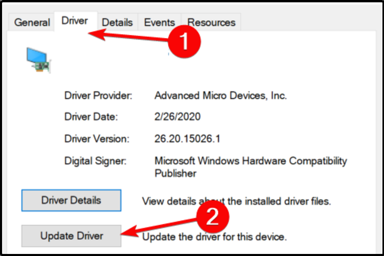 Windows 10 draiveri värskendus