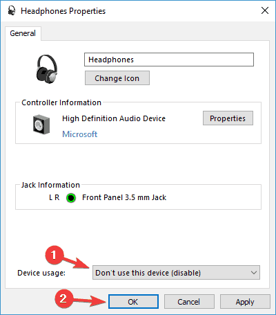 Los auriculares USB no funcionan Windows 10
