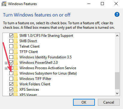 windows-subsysteem voor linux