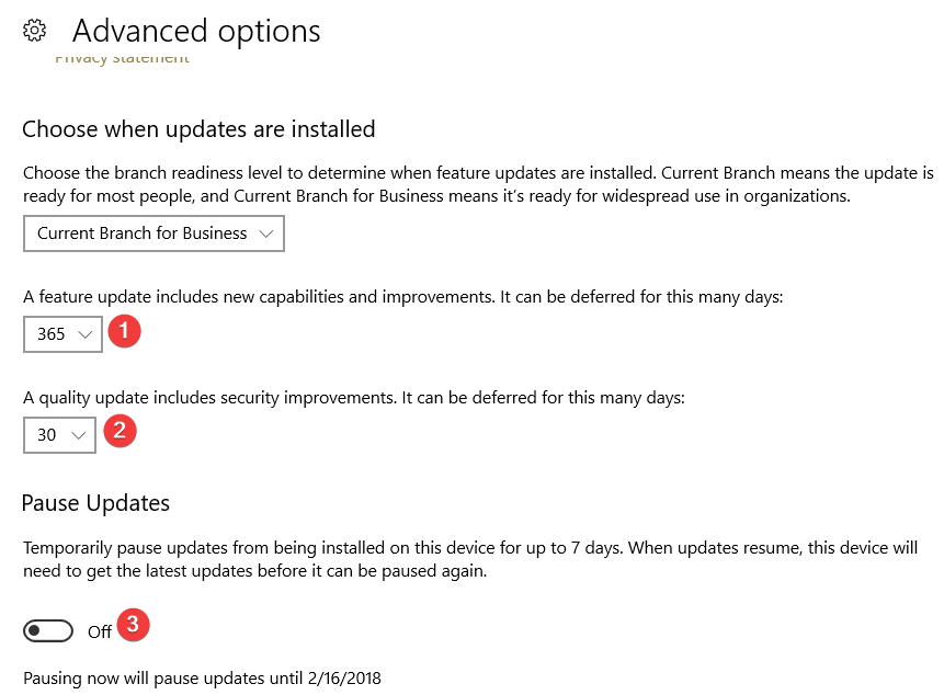 Windows 10 güncellemelerini engelle