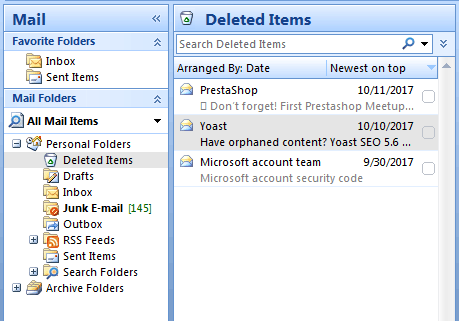 obnoviti izbrisani arhivirani gmail -