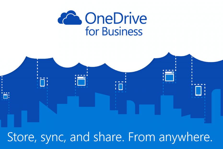 OneDrive-fejl ved nedlukning - Onedrive-logo