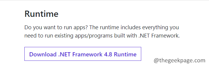 Laadige alla Net Framework Runtime