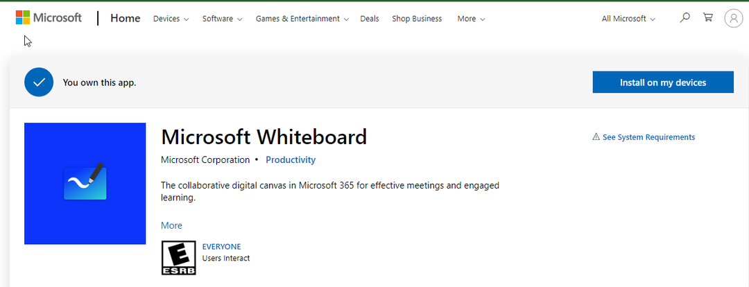 Microsoft Whiteboard synkroniserer ikke? Her er en rask løsning